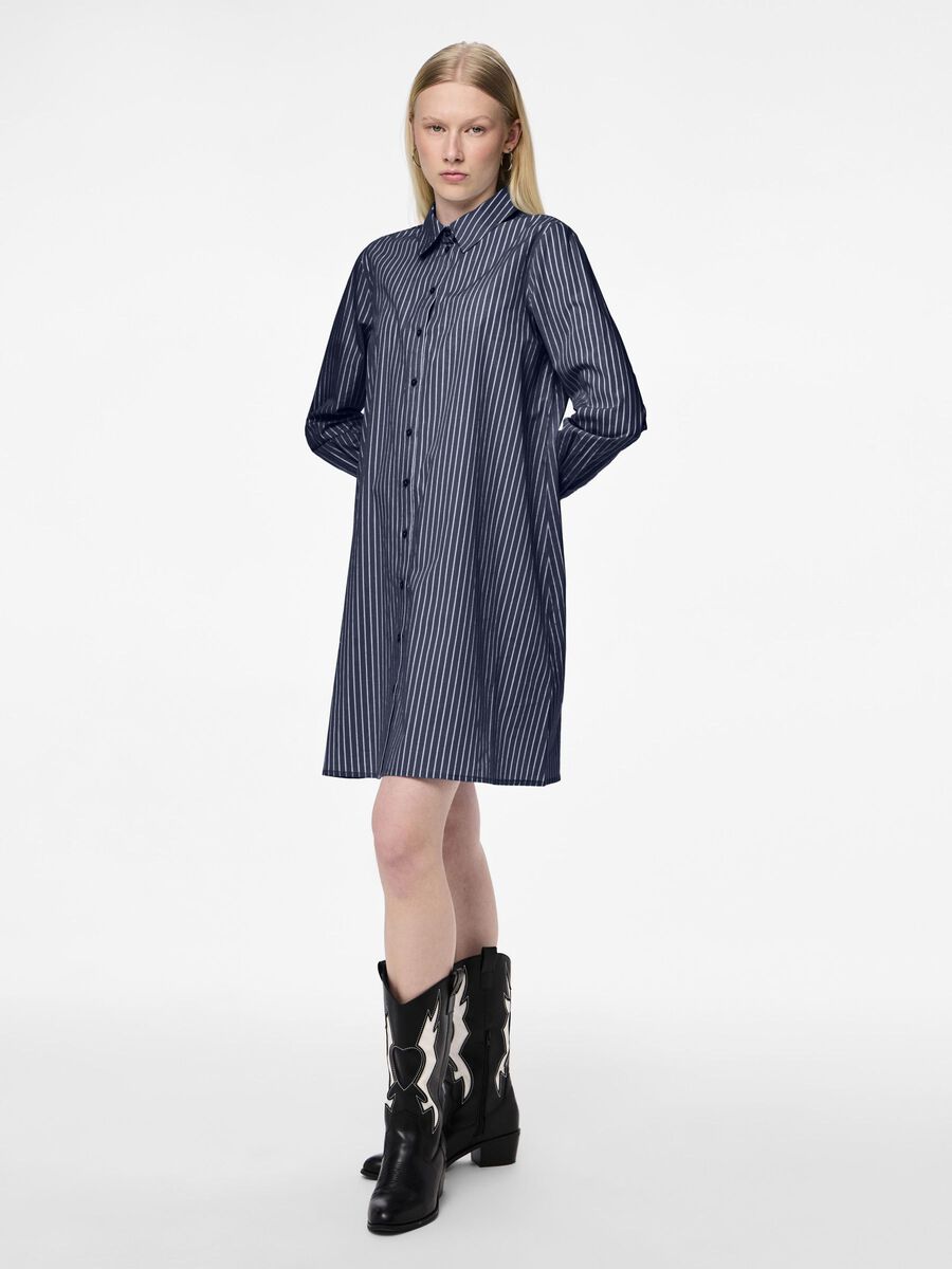 Pieces PCPENNY SHIRT DRESS, Moonlight Blue, highres - 17149325_MoonlightBlue_1104187_005.jpg