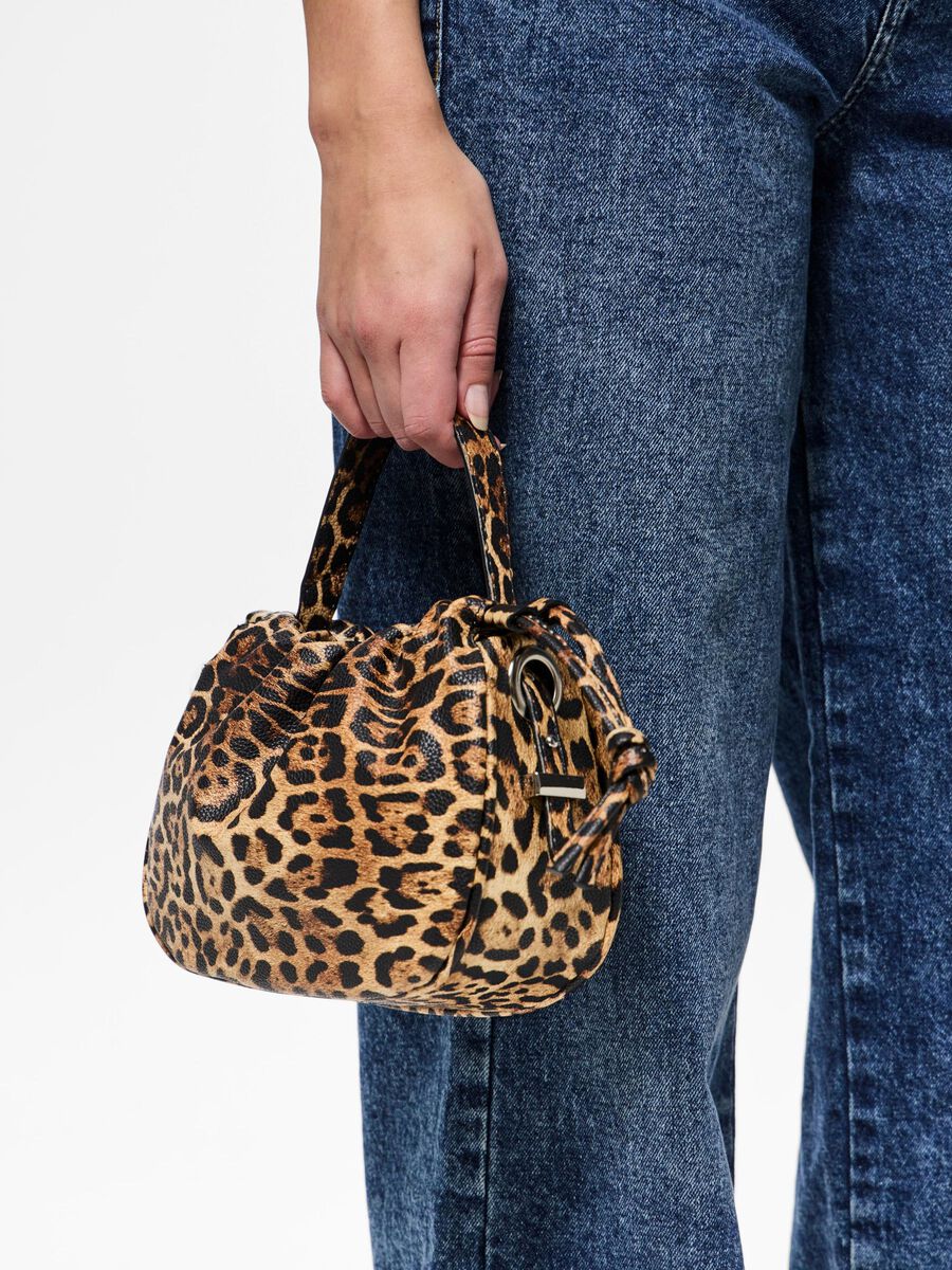 Pieces BALLOON LEOPARD BAG, Black, highres - 17158365_Black_1191558_003.jpg