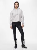 Pieces PCNEW GLANZEND FLEECE MW LEGGING, Black, highres - 17078199_Black_005.jpg