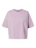 Product image thumbnail -   PCCHILLI OVERSIZE FIT KORT&Auml;RMAD TOPP, Winsome Orchid | 6