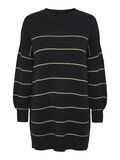 Pieces PCBEVERLY KNITTED PULLOVER, Black, highres - 17145261_Black_1073015_001.jpg