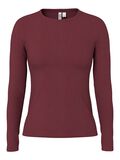 Product image thumbnail 1 PCRUKA LONG SLEEVED TOP, Tawny Port