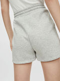 Pieces HÖG MIDJA SHORTS, Light Grey Melange, highres - 17118269_LightGreyMelange_007.jpg