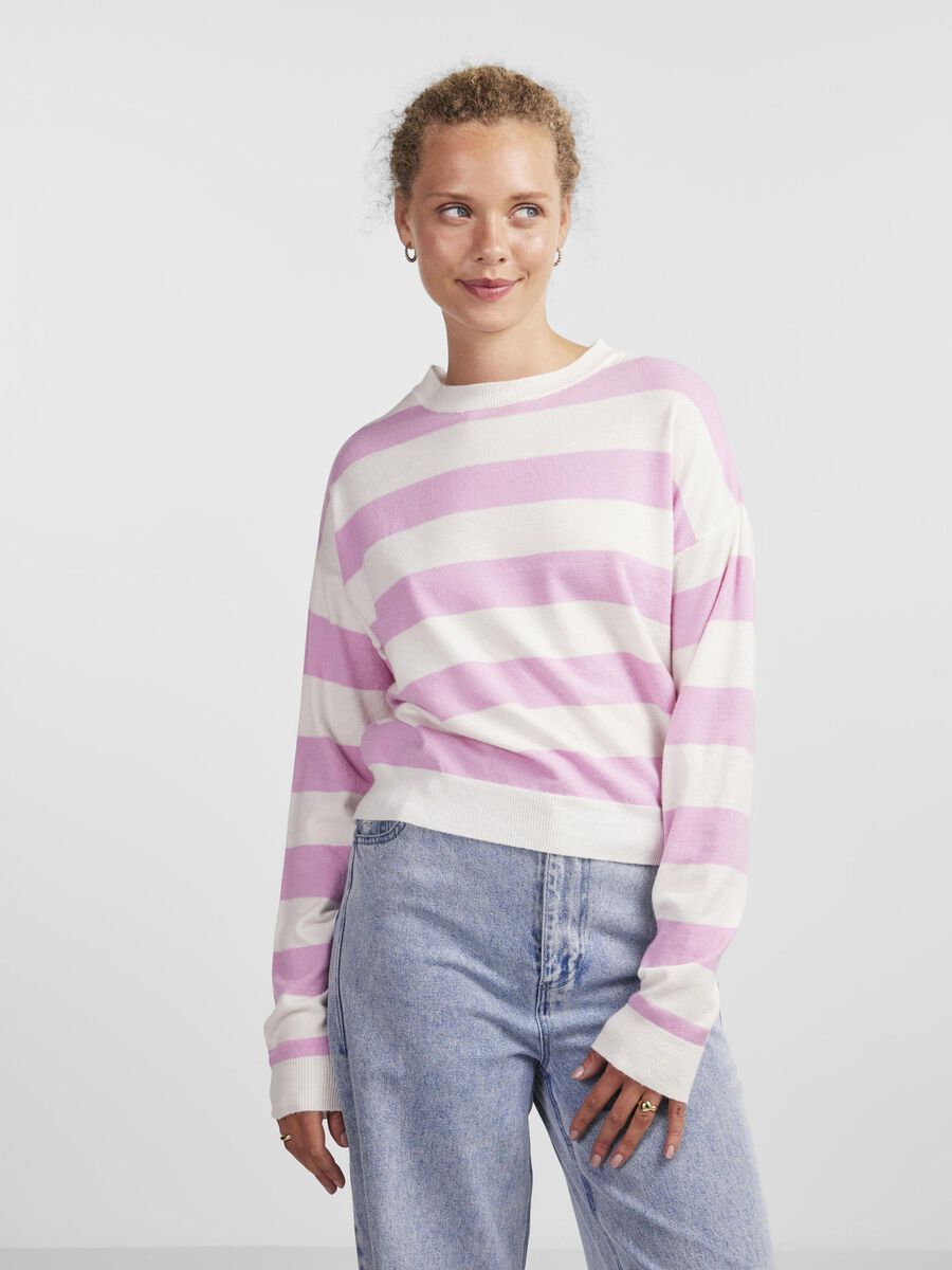 Pieces PCBODIL PULL EN MAILLE, Pastel Lavender, highres - 17145547_PastelLavender_1073031_003.jpg