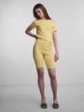 Pieces PCLAYA BIKE SHORTS, Pale Banana, highres - 17131633_PaleBanana_986210_005.jpg