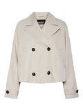 Pieces PCSCARLETT KURZER TRENCHCOAT, Silver Gray, highres - 17154509_SilverGray_001.jpg