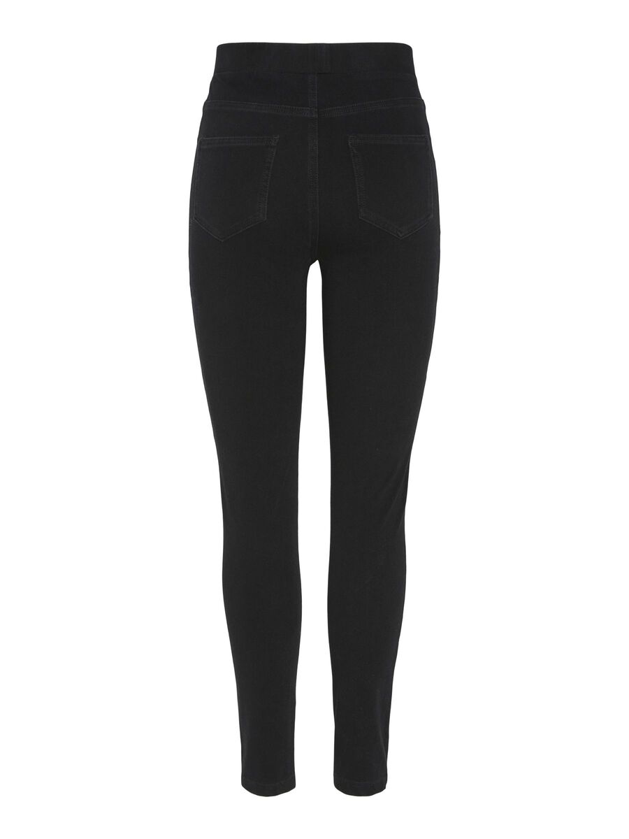 Pieces PCJUMBO FOXY MW JEGGINGS, Black, highres - 17154868_Black_002.jpg