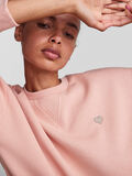 Pieces PCATELLA SWEAT-SHIRT, Rose Cloud, highres - 17124806_RoseCloud_987232_006.jpg