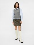 Pieces KNITTED SWEATER VEST, Medium Grey Melange, highres - 17116811_MediumGreyMelange_005.jpg