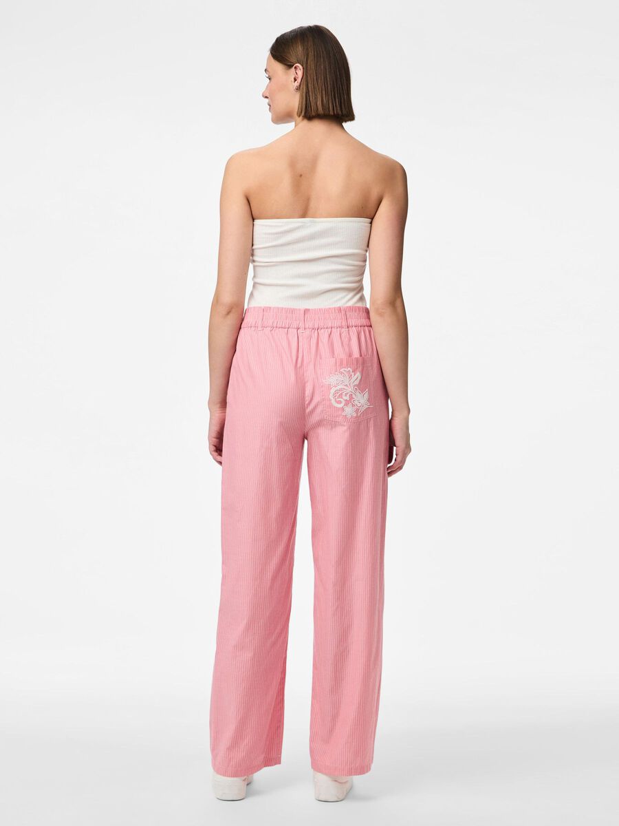 Pieces PANTALONES DE PIERNA ANCHA, Pink Lemonade, highres - 17156346_PinkLemonade_1169598_004.jpg