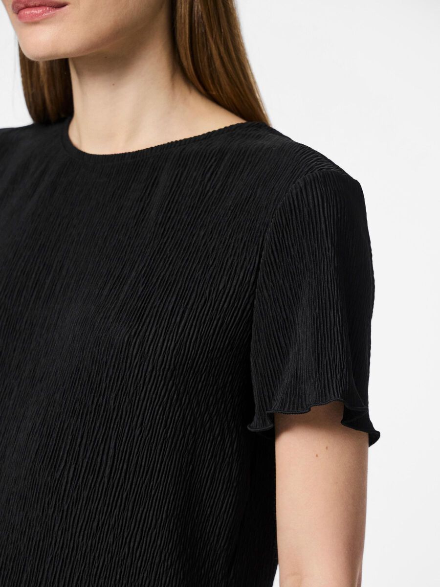 Carousel image - PCFLORA T-SHIRT, Black | 4