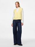 Product image thumbnail - PCSILLY  KNITTED VEST, French Vanilla | 3