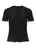 Pieces PCMARIE POINTELLE T-SHIRT, Black, highres - 17152053_Black_002.jpg