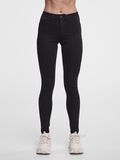 Pieces MID-WAIST SLIM FIT JEGGINGS, Black, highres - 17098695_Black_003.jpg