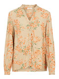 Pieces FLORAL-PRINT VISCOSE BLOUSE, White Pepper, highres - 17104606_WhitePepper_768796_001.jpg