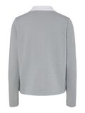 Pieces PCTINORI LONG-SLEEVED POLO, Silver Gray, highres - 17157398_SilverGray_1197474_002.jpg