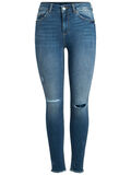 Pieces MID WAIST SKINNY FIT JEANS, Medium Blue Denim, highres - 17087094_MediumBlueDenim_001.jpg