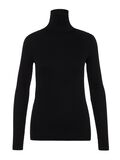 Pieces COL MONTANT BLOUSE À MANCHES LONGUES, Black, highres - 17094278_Black_001.jpg