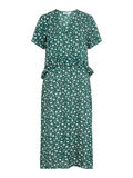 Pieces FRILLED WAIST VISCOSE DRESS, Garden Green, highres - 17102948_GardenGreen_749692_001.jpg