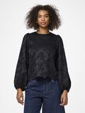 Pieces PCNETHE LONG SLEEVED BLOUSE, Black, highres - 17157948_Black_003.jpg