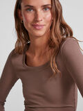 Pieces LONG SLEEVED TOP, Fossil, highres - 17110548_Fossil_006.jpg