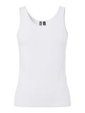 Product image thumbnail - PCSIRENE OBERTEIL OHNE ÄRMEL, Bright White | 6