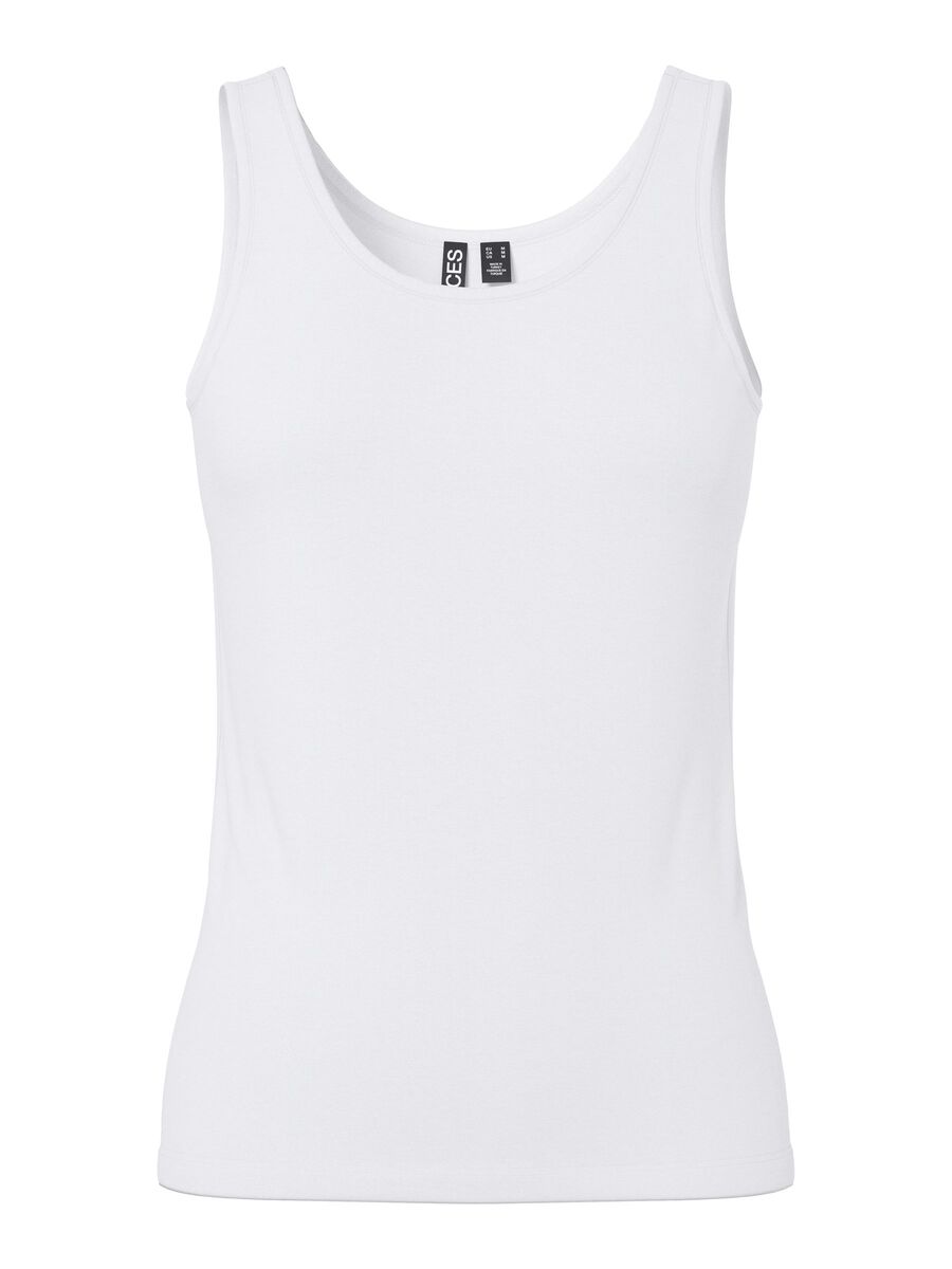 Carousel image - PCSIRENE OBERTEIL OHNE ÄRMEL, Bright White | 6