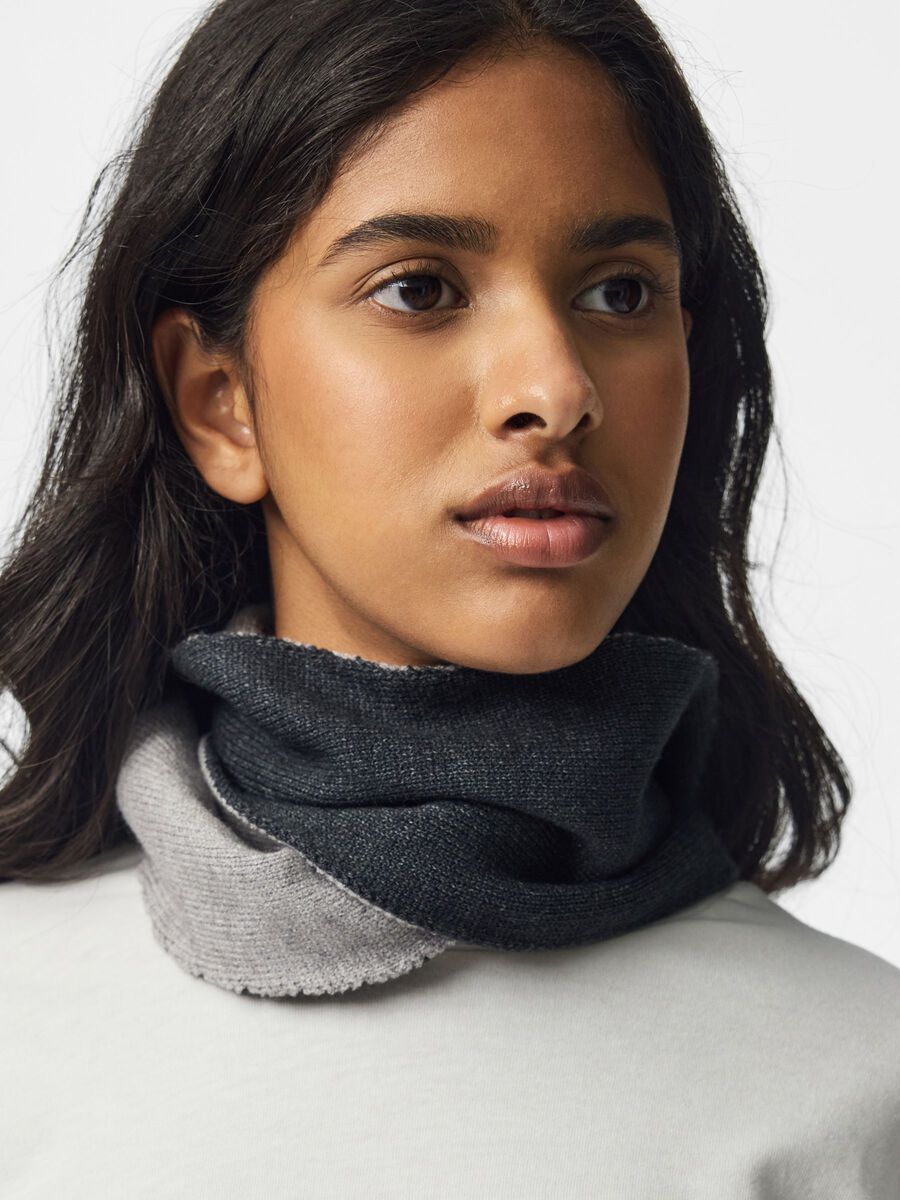Carousel image 5 PCKOMMA SCARF, Light Grey Melange