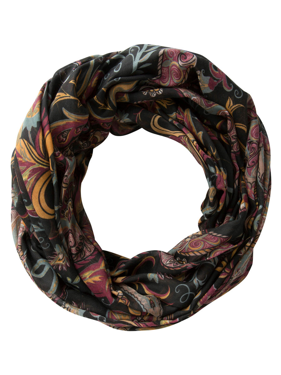 Pieces TUBE SCARF, Black, highres - 17085611_Black_001.jpg