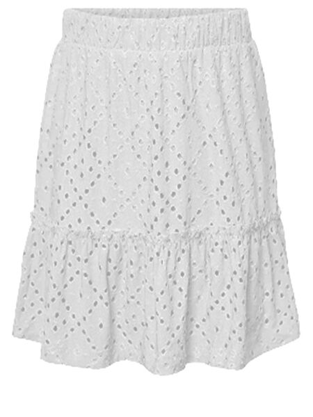 Pieces PKLUCA MINI SKIRT, Cloud Dancer, highres - 17140421_CloudDancer_001.jpg