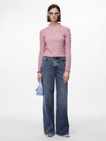 Pieces PCMARIANNE LONG SLEEVED TOP, Pink Carnation, highres - 17150881_PinkCarnation_1121981_007.jpg