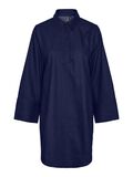 Pieces PCOLEO SHIRT DRESS, Medium Blue Denim, highres - 17149626_MediumBlueDenim_001.jpg