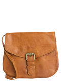 Pieces LEATHER CROSSBODY BAG, Cognac, highres - 17085464_Cognac_001.jpg