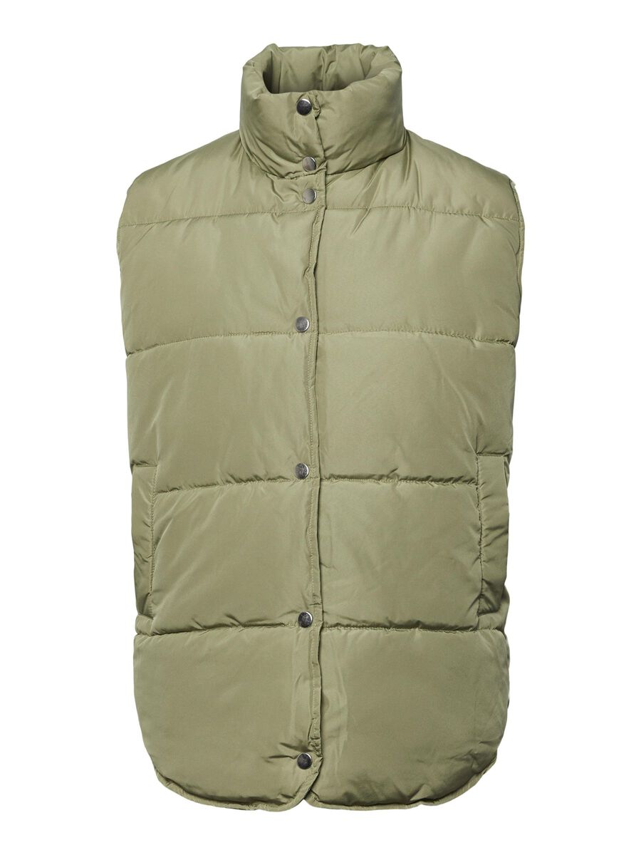 Pieces PCTEE PADDED GILET, Tea, highres - 17132307_Tea_001.jpg