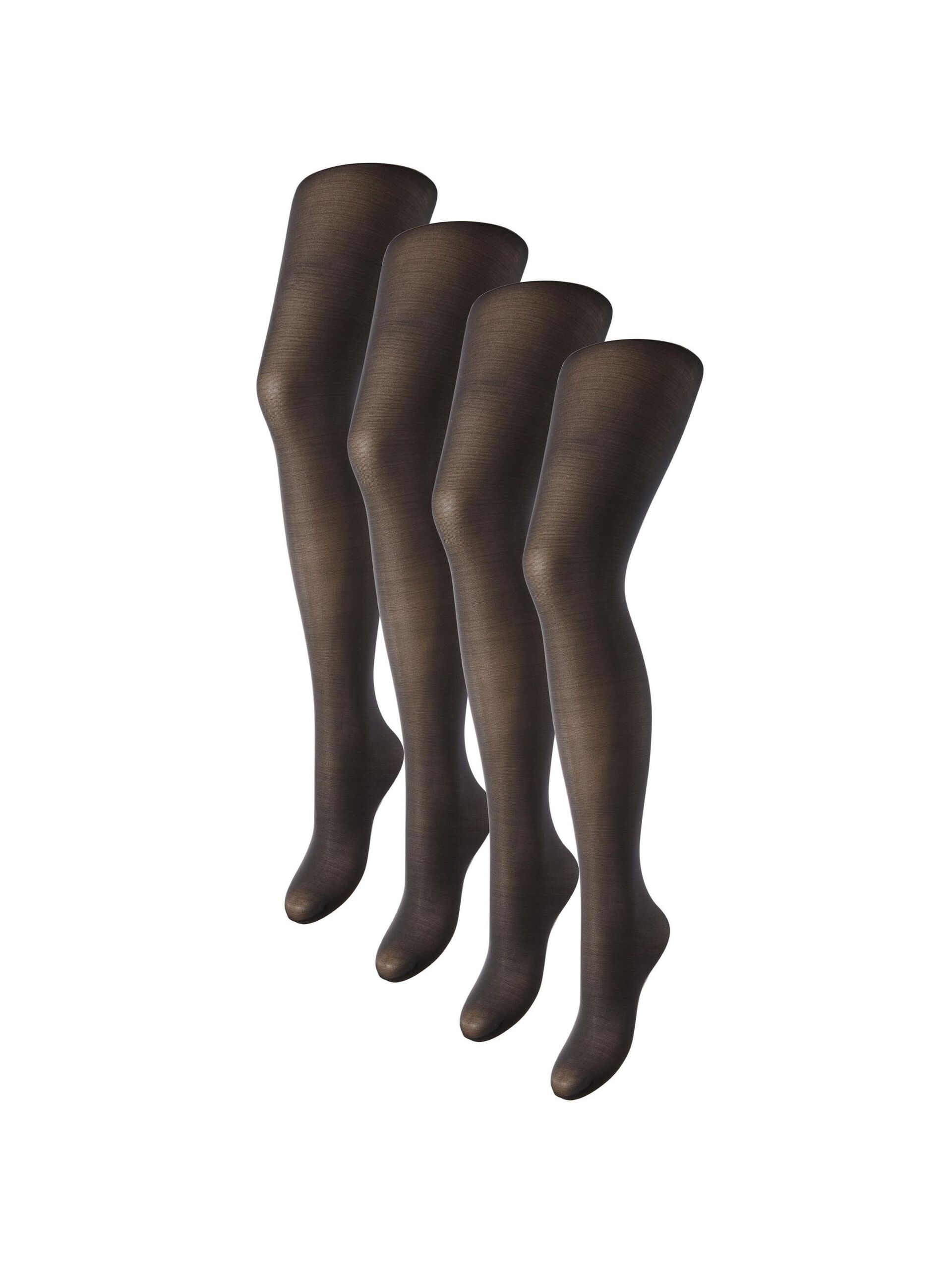 Carousel image - PCNEW NIKOLINE 4-PACK 20 DEN TIGHTS, Black | 5