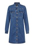 Pieces PCPERRY DENIM DRESS, Medium Blue Denim, highres - 17111319_MediumBlueDenim_001.jpg