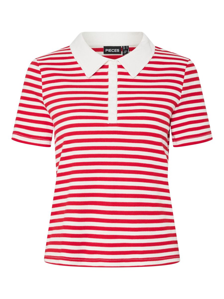 Pieces PCDONNA RIB POLO TOP, Goji Berry, highres - 17161306_GojiBerry_1222831_001.jpg