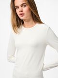 Product image thumbnail - TOP A MANICHE LUNGHE, Coconut Milk | 4