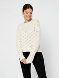 Pieces DROP-STITCH DESIGN SWEATER, Cloud Dancer, highres - 17105270_CloudDancer_003.jpg