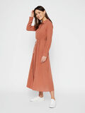 Pieces DRAWSTRING MAXI DRESS, Copper Brown, highres - 17102882_CopperBrown_005.jpg