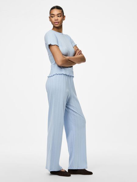 Pieces PCMARIE HW POINTELLE BUKSER, Cashmere Blue, highres - 17158497_CashmereBlue_005.jpg
