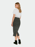 Pieces LONG KNITTED SKIRT, Dark Grey Melange, highres - 17090857_DarkGreyMelange_004.jpg