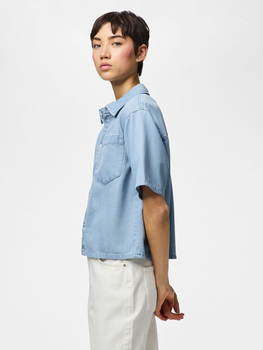 Carousel image - JEANSHEMD, Light Blue Denim | 6