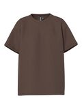Product image thumbnail - PCSKYLAR OVERSIZED T-SHIRT, Hot Fudge | 5