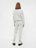 Pieces HIGH-WAIST SWEATPANTS, Light Grey Melange, highres - 17115083_LightGreyMelange_004.jpg