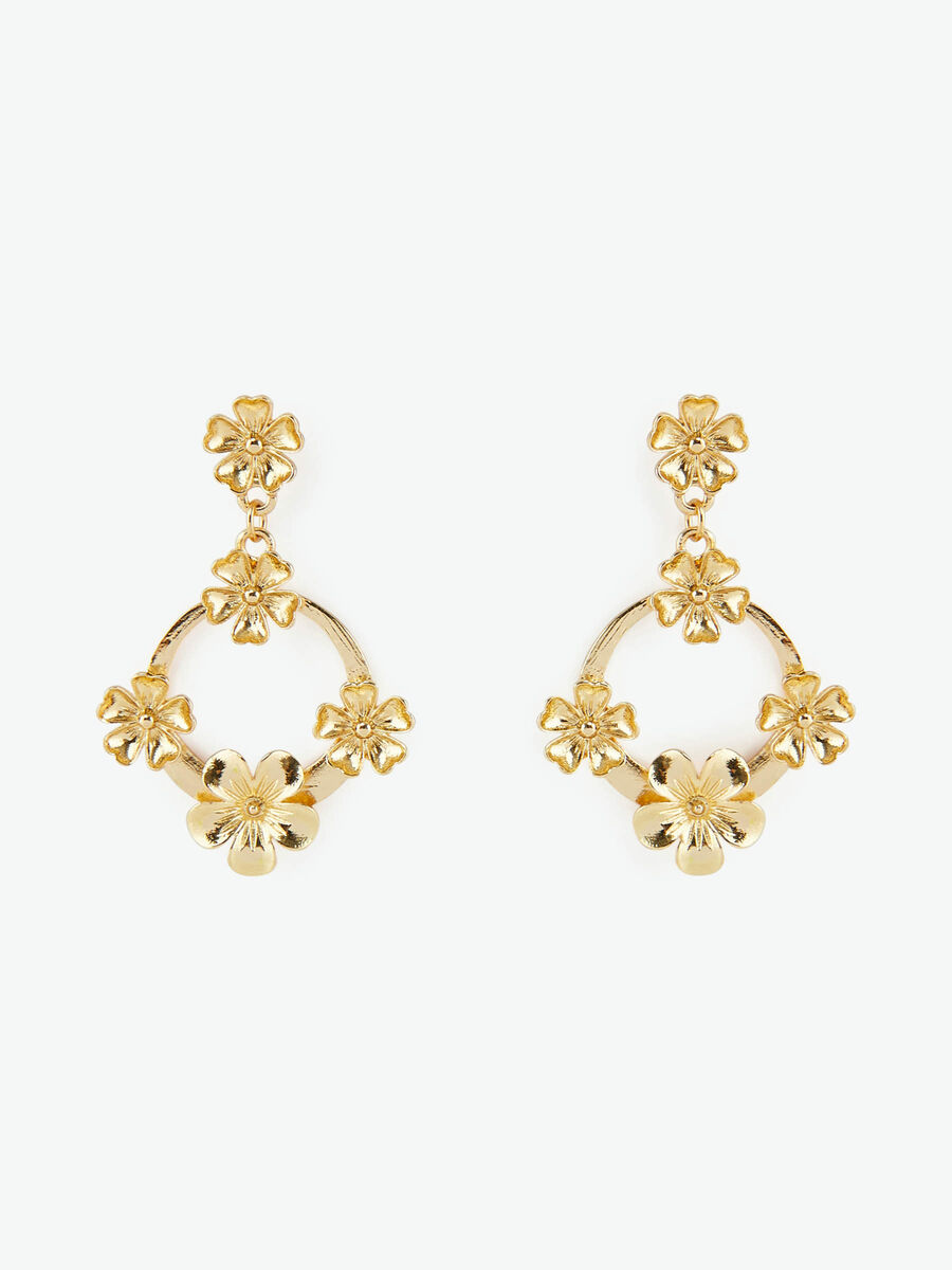 PIECES Lange Øreringe Kvinder Guld Female Gold Colour ONE SIZE
