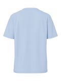 Product image thumbnail - PCRIA COTTON T-SHIRT, Cashmere Blue | 6