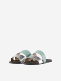 Pieces DOUBLE-STRAP LEATHER SANDALS, Harbor Gray, highres - 17094605_HarborGray_007.jpg