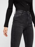 Pieces MID WAIST SKINNY FIT JEANS, Dark Blue Denim, highres - 17098431_DarkBlueDenim_007.jpg