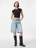 Pieces PCSELMA DENIM SHORTS, Light Blue Denim, highres - 17158219_LightBlueDenim_005.jpg